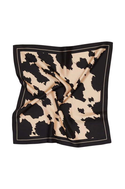SAINT-DOMINGUE TWO SIDED SILK SCARF